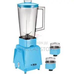 Electro Master EM-BL-1071 1.0L Jar Blender 2 Grinders –