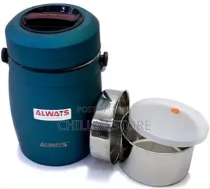 Always Vacuum Insulated Thermo Food Flask,Lunch Box, Warmer