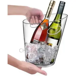 6.5L Acrylic Cooler Beer Wine Champagne Ice Bucket