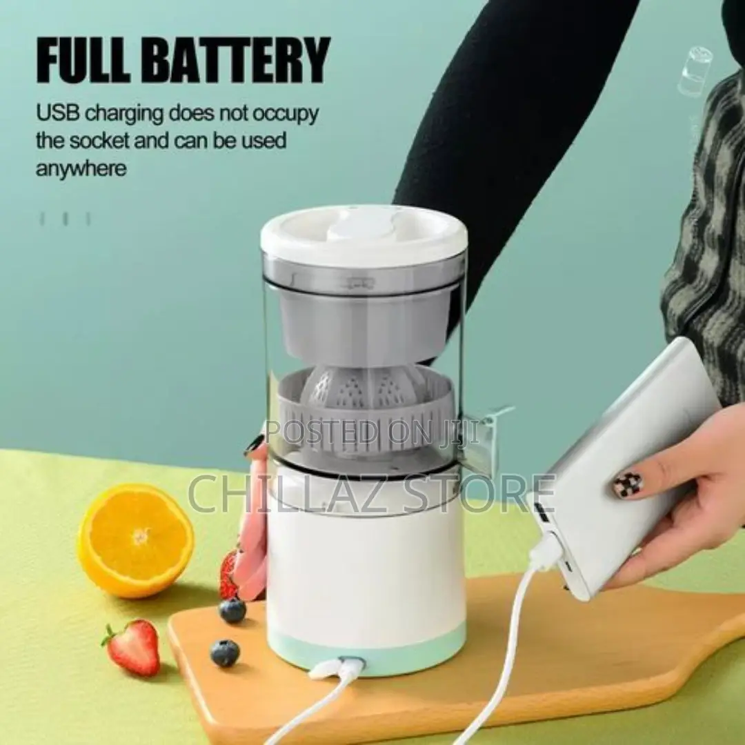 Portable Electric Citrus Juicer Rechargeable Hands-