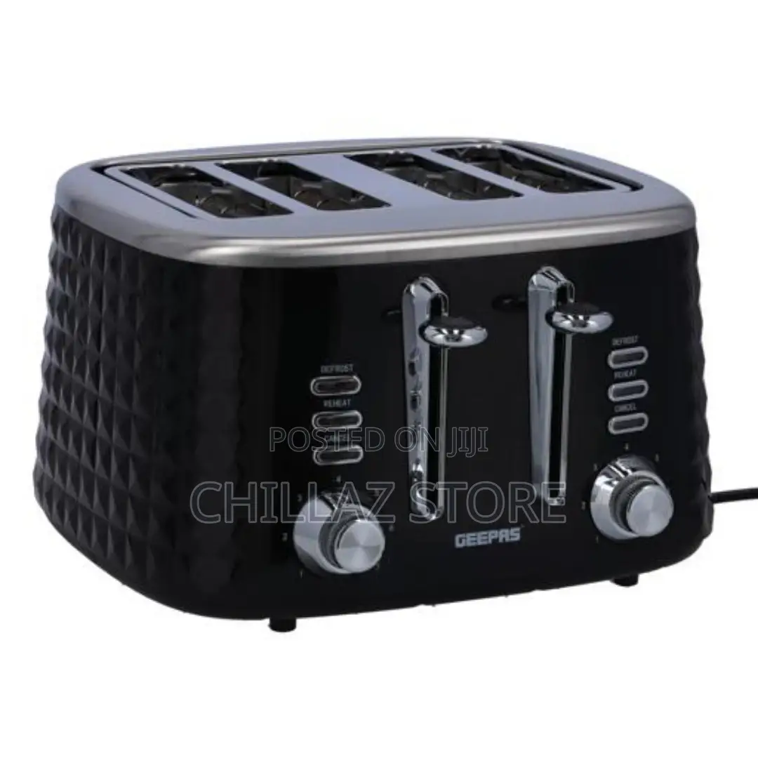 Geepas 4 Slice Bread Toaster GBT36537 –