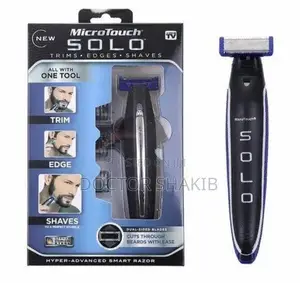 Solo Electric Rechargeable Razor for Men, Body Grimmer