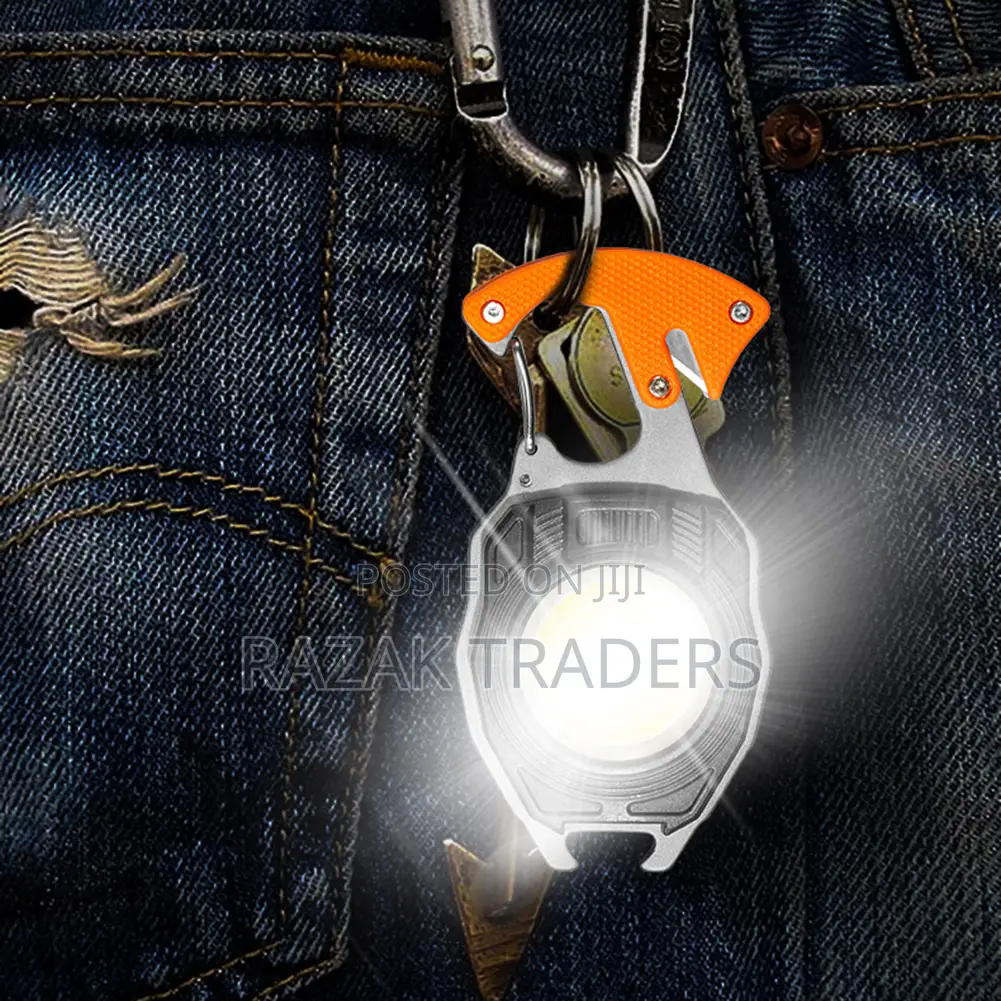 Rechargeable Multifunctional Key Chain Light