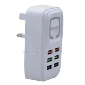 Recrsi 8-Usb Port Fast Cell Phone Charger With Auto