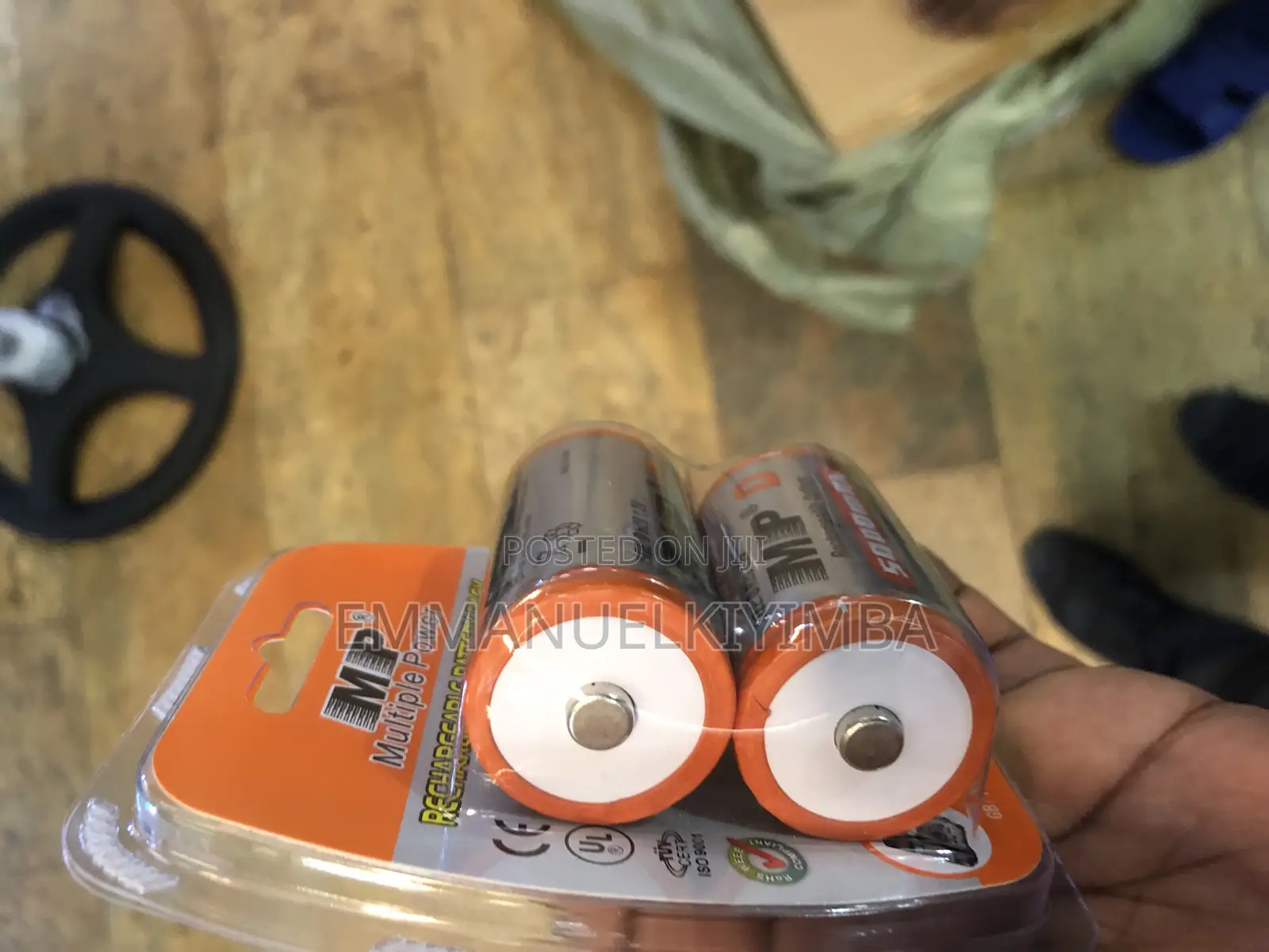 Rechargeable Size D Batteries