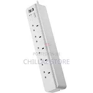 APC PM5-UK 5-Outlet Surge Protector – White