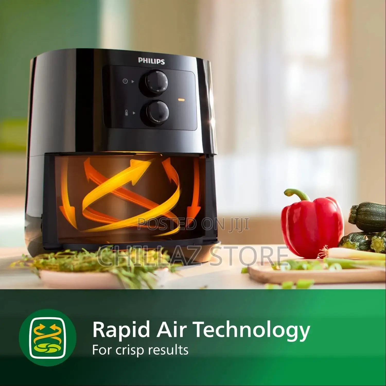 Philips Essential Air Fryer 4.1-Llitres;