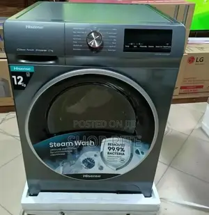 Hisense 12 KGS Washing Machine's 2yr Warranty