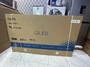 65 Inch Qled Chiq Smart Android Tv Frameless