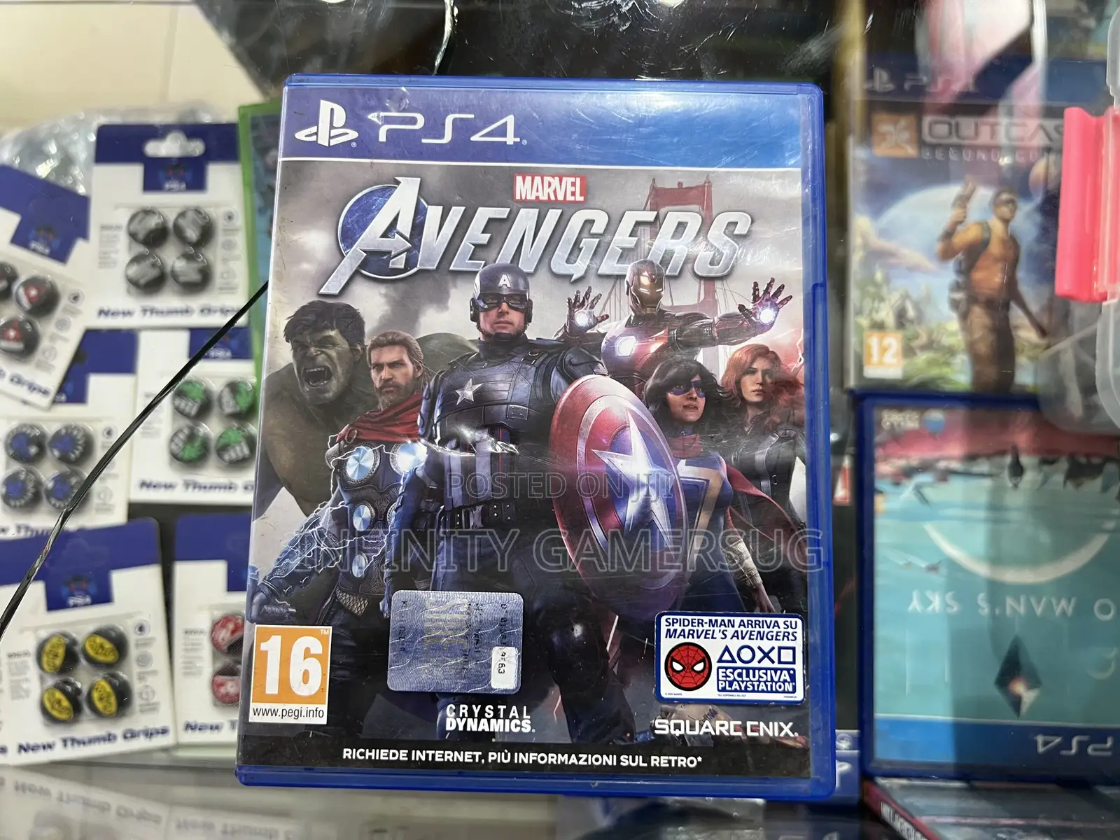 PS4 Avengers Games