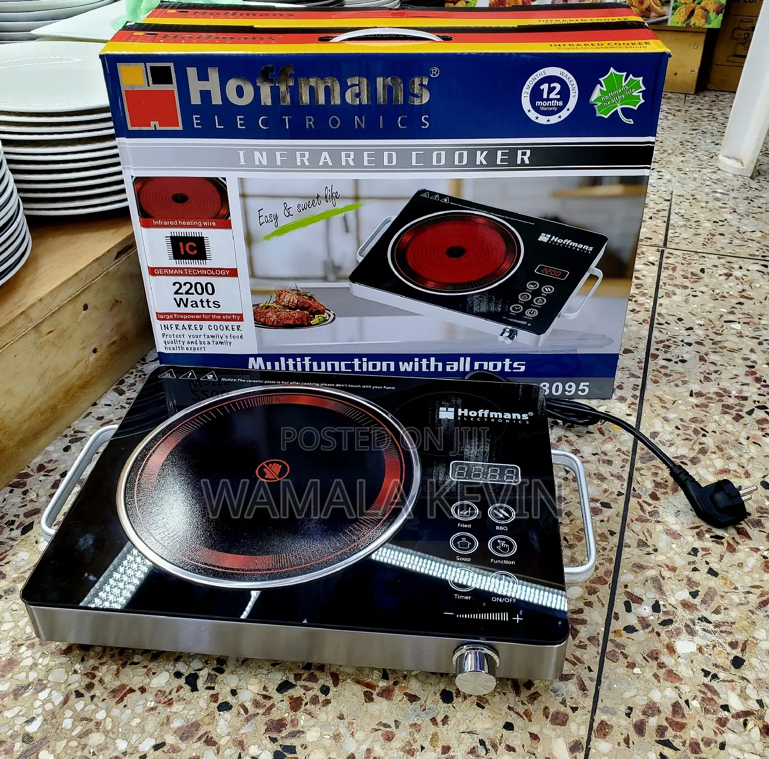 Infrared Cooker Hoffman.