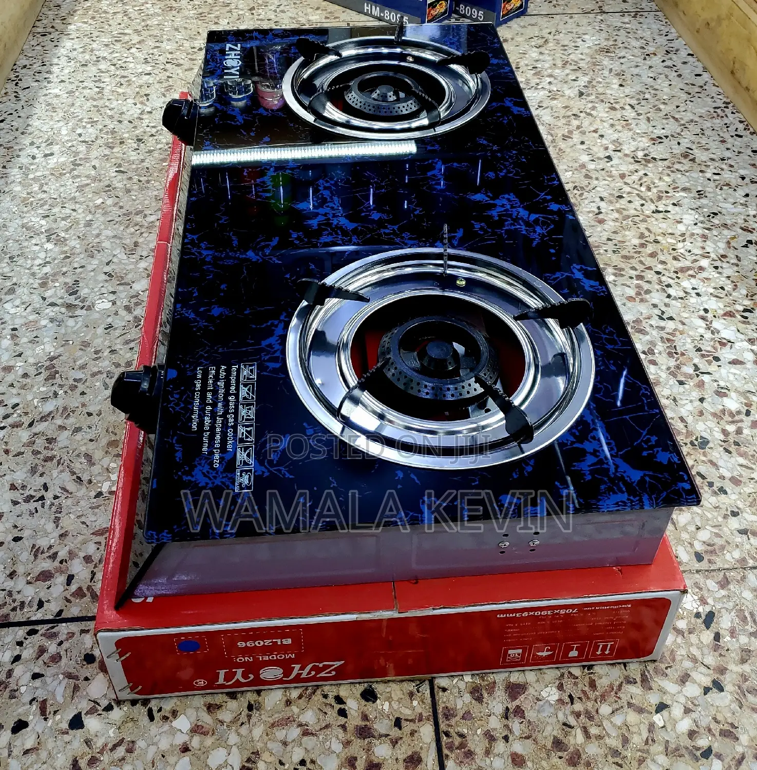 Gas Cooker, 2 Burner