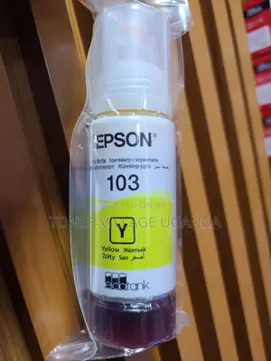 Epson 103 Yellow Ecotank Ink Bottle - 65ml 7500 Copies