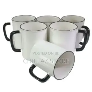 Lightbox
6 Pieces of Black Handle Coffee Tea Cups Mugs-