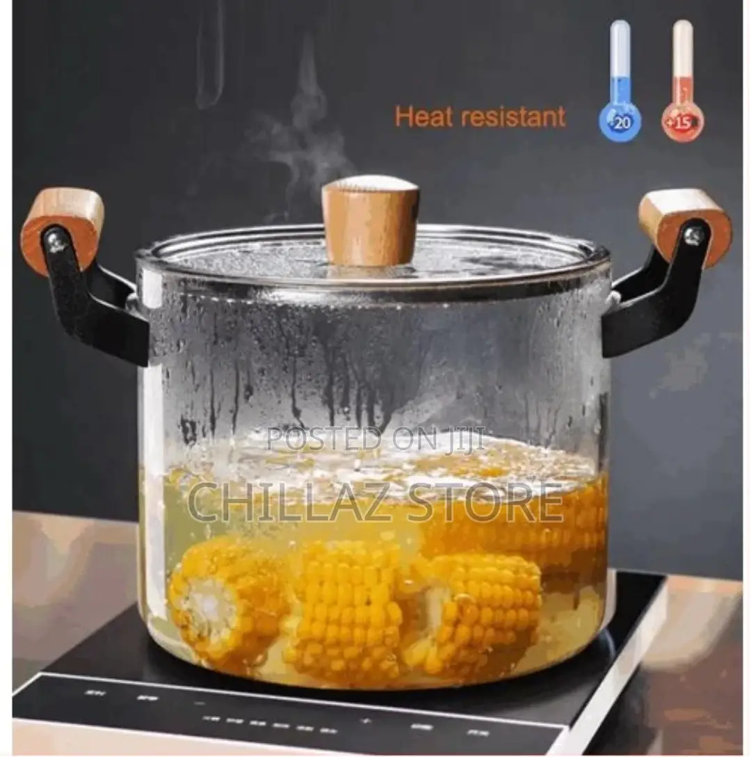 3.5L High Borosilicate Clear Glass Induction Stove