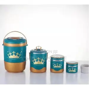 4pc Insulated Hot Pot Dishes Food Warmer Container