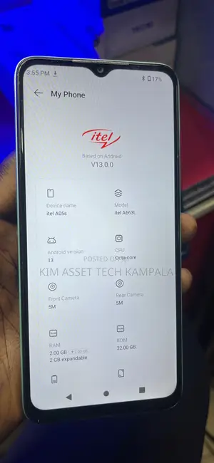 Itel A05s 32 GB Blue