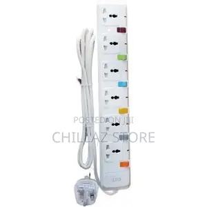 G T 6 Way Extension With 3 Meters Cable