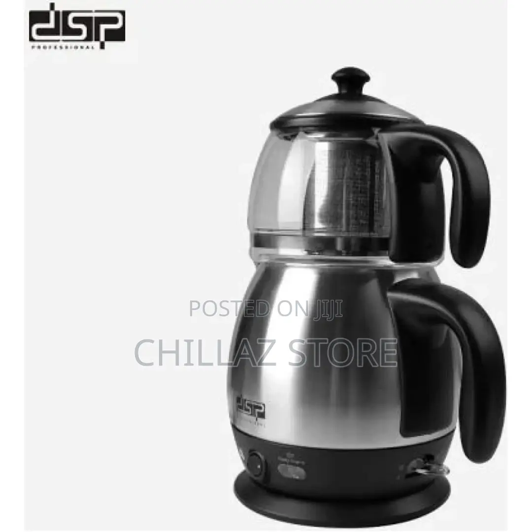 DSP Electric Kettle Coffee, Tea Maker With Filter Teapot-