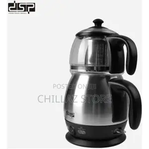 DSP Electric Kettle Coffee, Tea Maker With Filter Teapot-