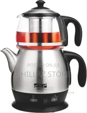 DSP Electric Kettle Coffee, Tea Maker With Filter Teapot-