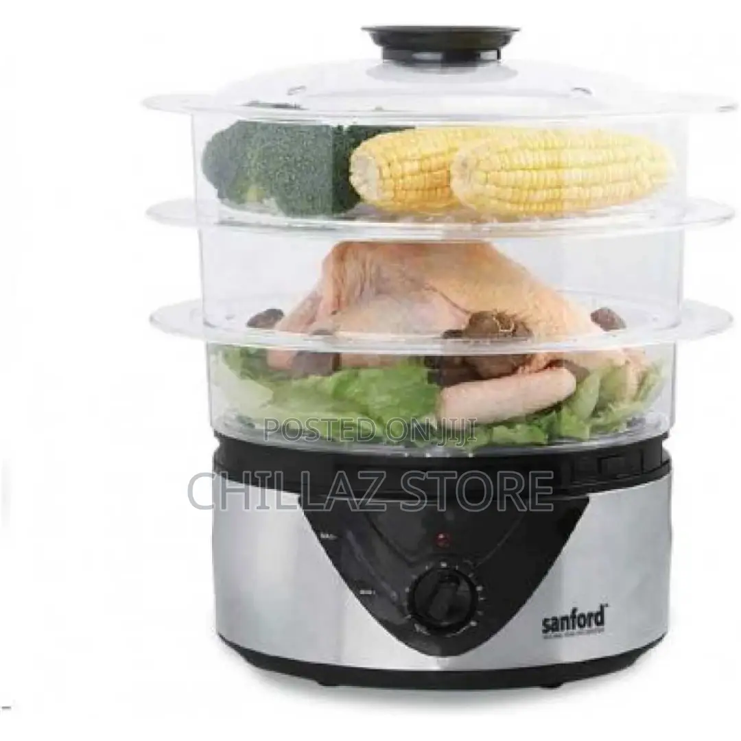 Sanford 3 Layer 8L Electric Food Cooking Steamer Pot