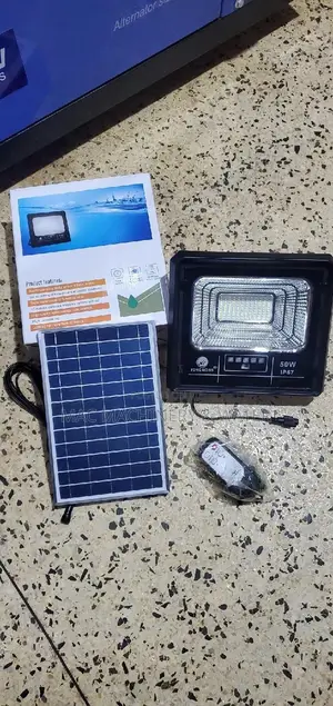Solar Flood Light 50W With Remote Panel