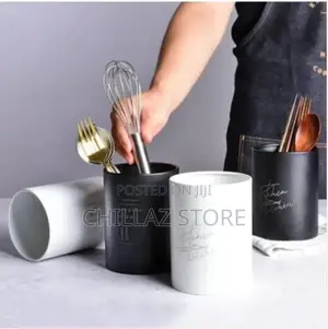 Kitchen Utensil Holder, Storage Rack Can for Forks Spoons