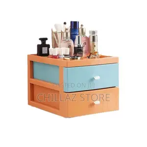 2tier Drawer Mini Storage Unit Tower Desktop Makeup Box