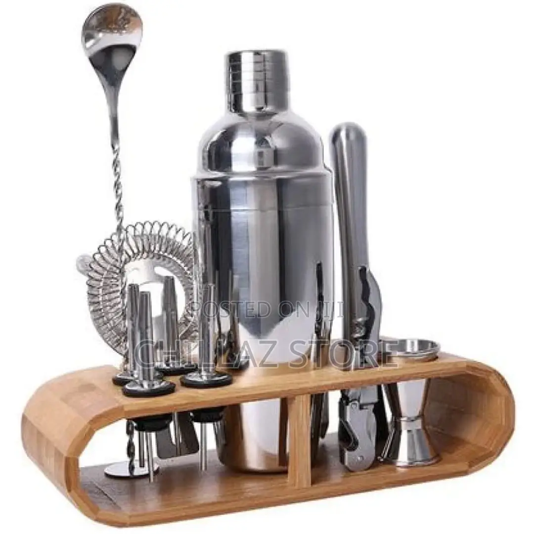 12-Piece Martini Cocktail Shaker 750ML in Stainless Steel