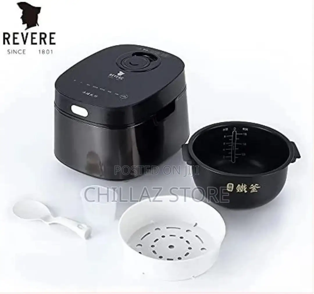 4L Rice Cooker Smart Rice Cooker Steamer 8cup (Black