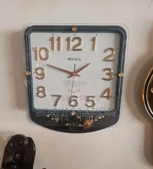 Boala Luxurious Sqaure Wall Clock