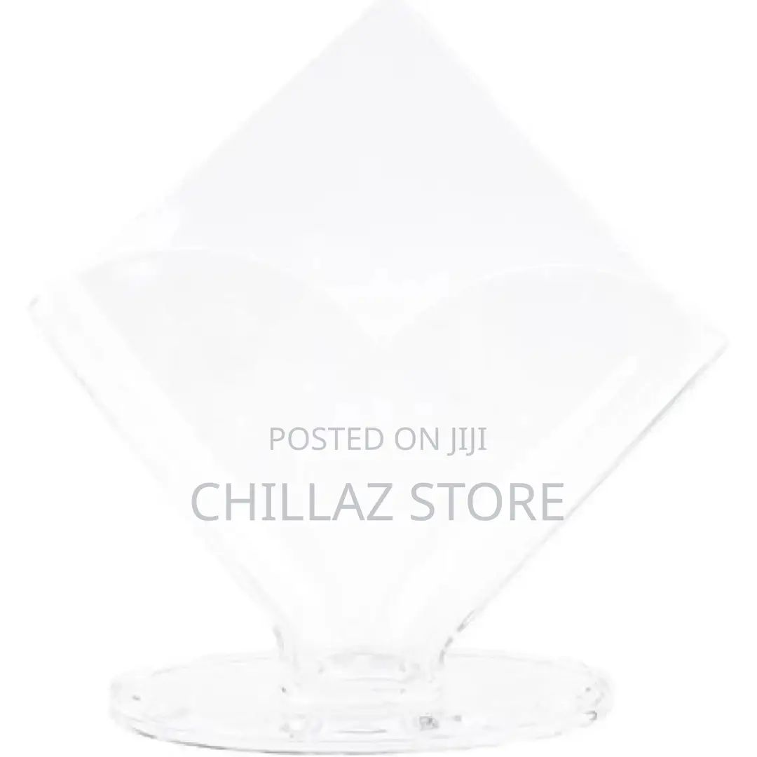 Saviet Napkin Holder Transparent Acrylic Box for Home Hotel
