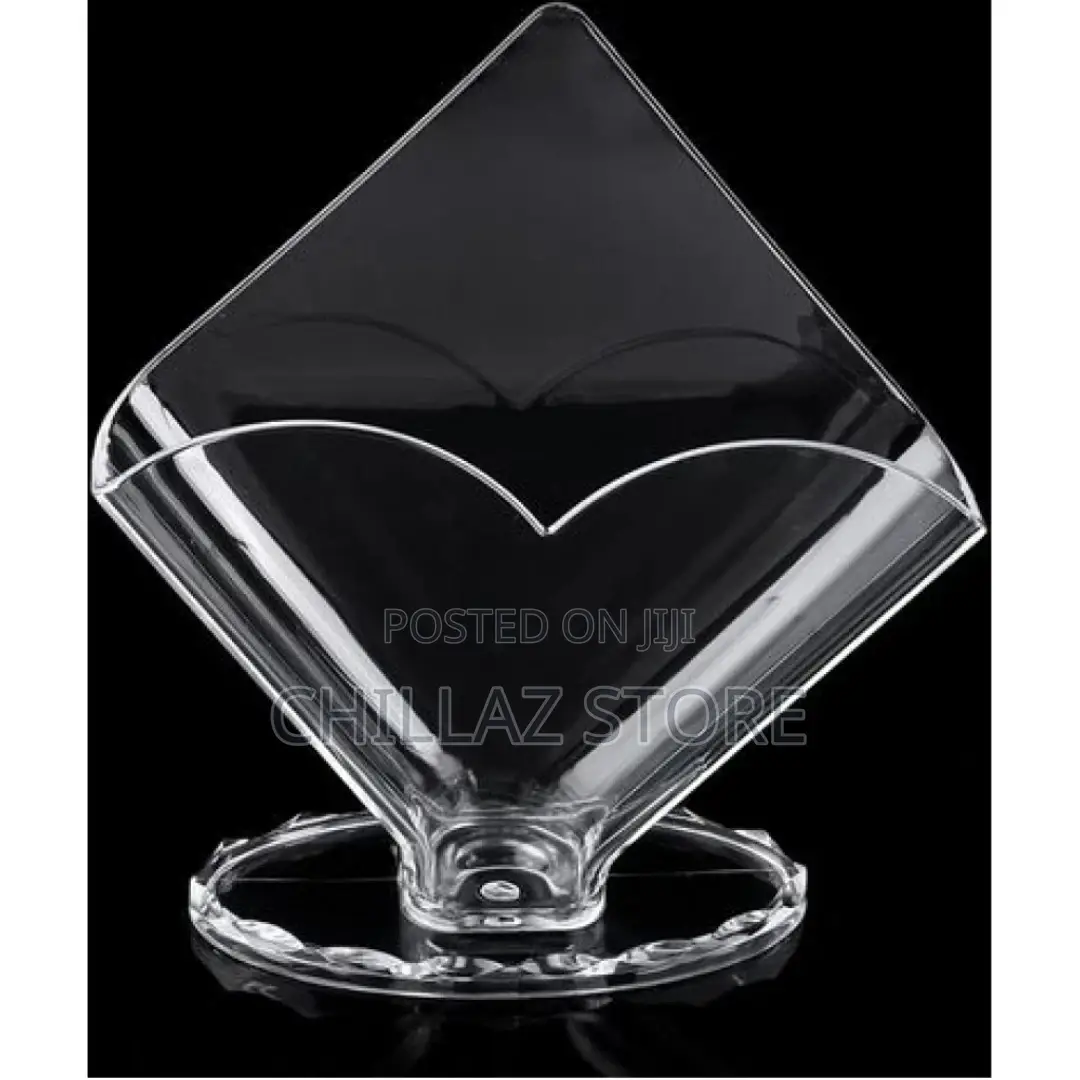 Saviet Napkin Holder Transparent Acrylic Box for Home Hotel
