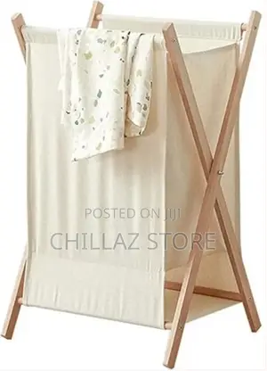 Foldable Clothes Laundry Basket Bag ,Stand Storage Bin