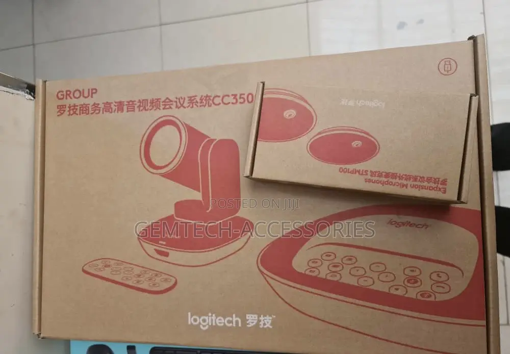 Logitech Group Conferencing Camera With Mics