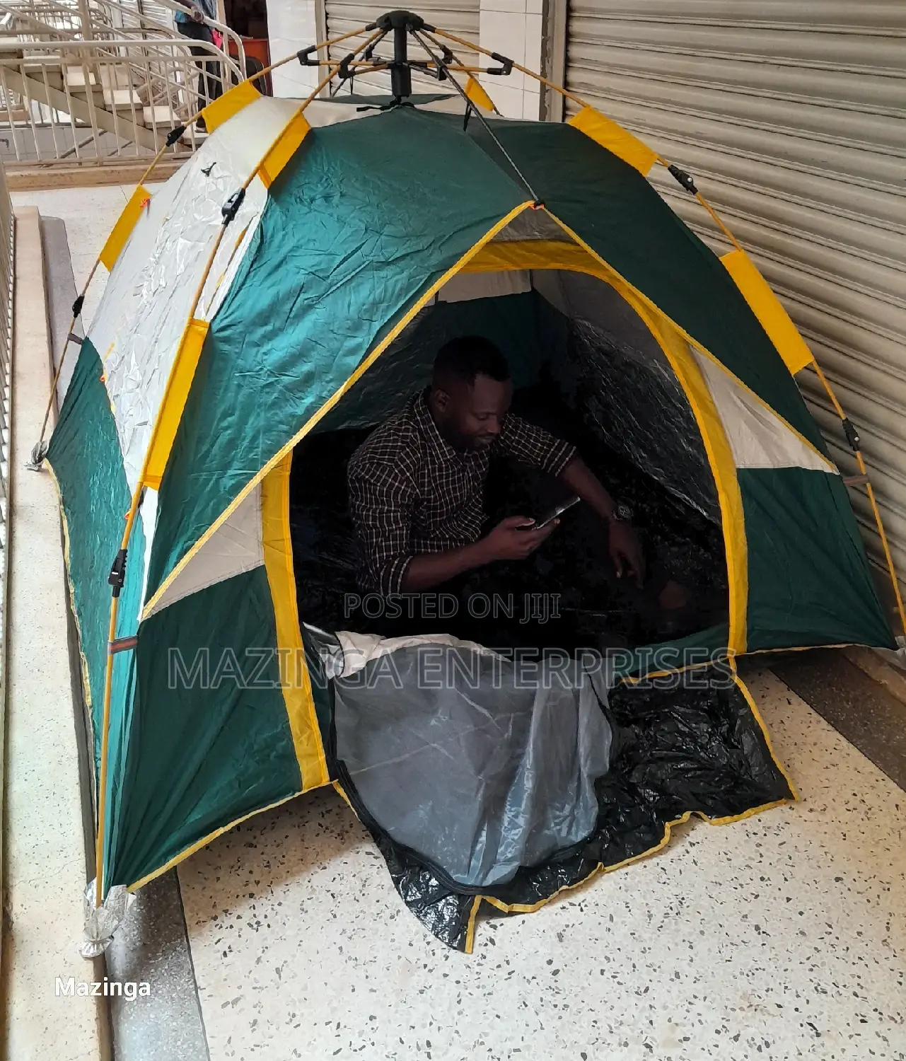 3-4 Sleeper Automatic Camping Tent