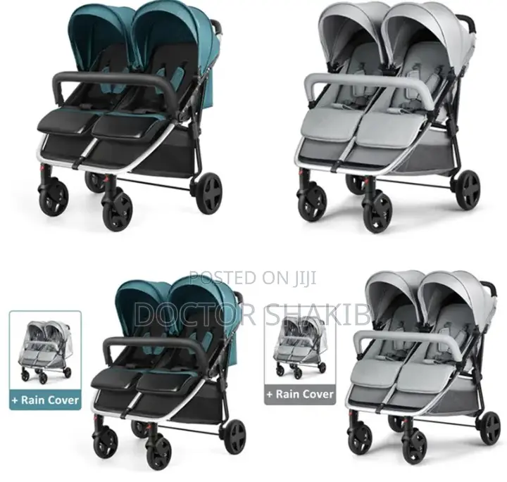 Double Twin Tandem Kids Stroller
