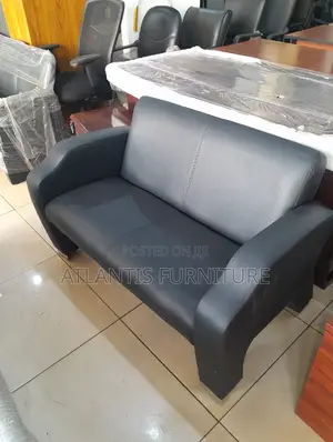 Imported Leather 2 Seater.