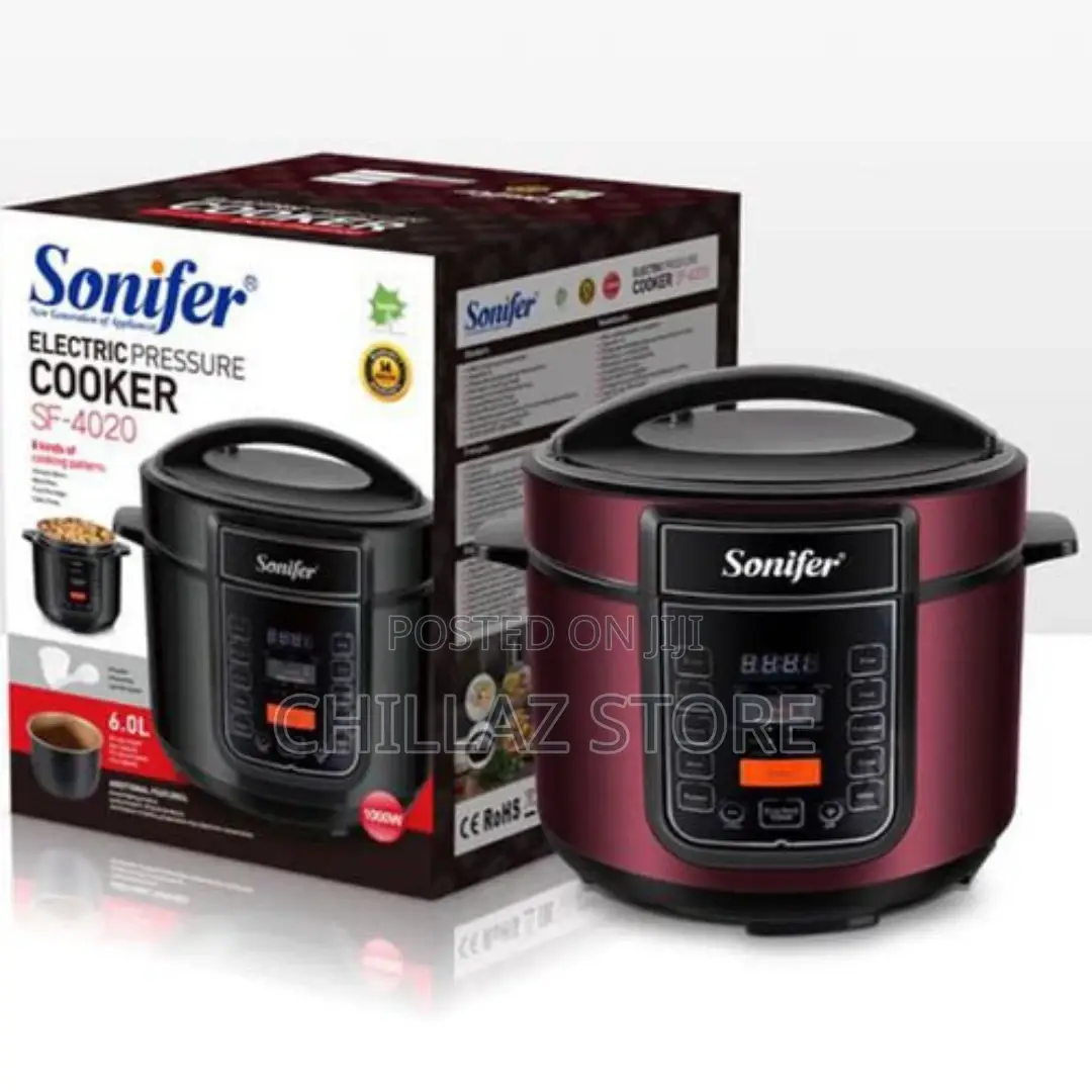 Sonifer Multi Function 6L Pressure Cooker Rice Cooker
