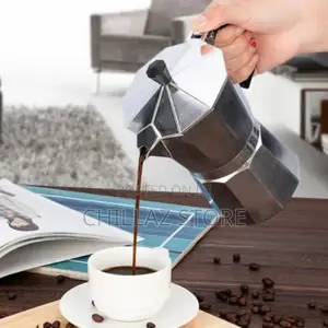 Coffee Maker Moka Pot Top Expresso Latte Stove