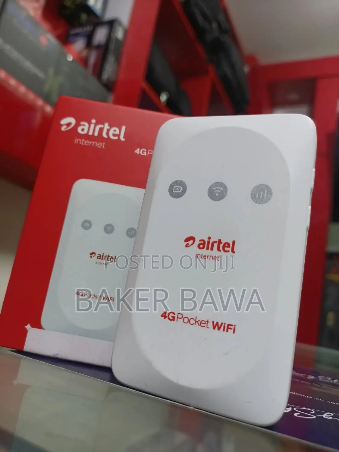 Unlocked Mifi Airtel 4G