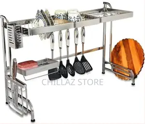 Life Smile Over Sink Dish Drying Rack
