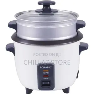 Sonashi 1.8 L Rice Cooker With Steamer