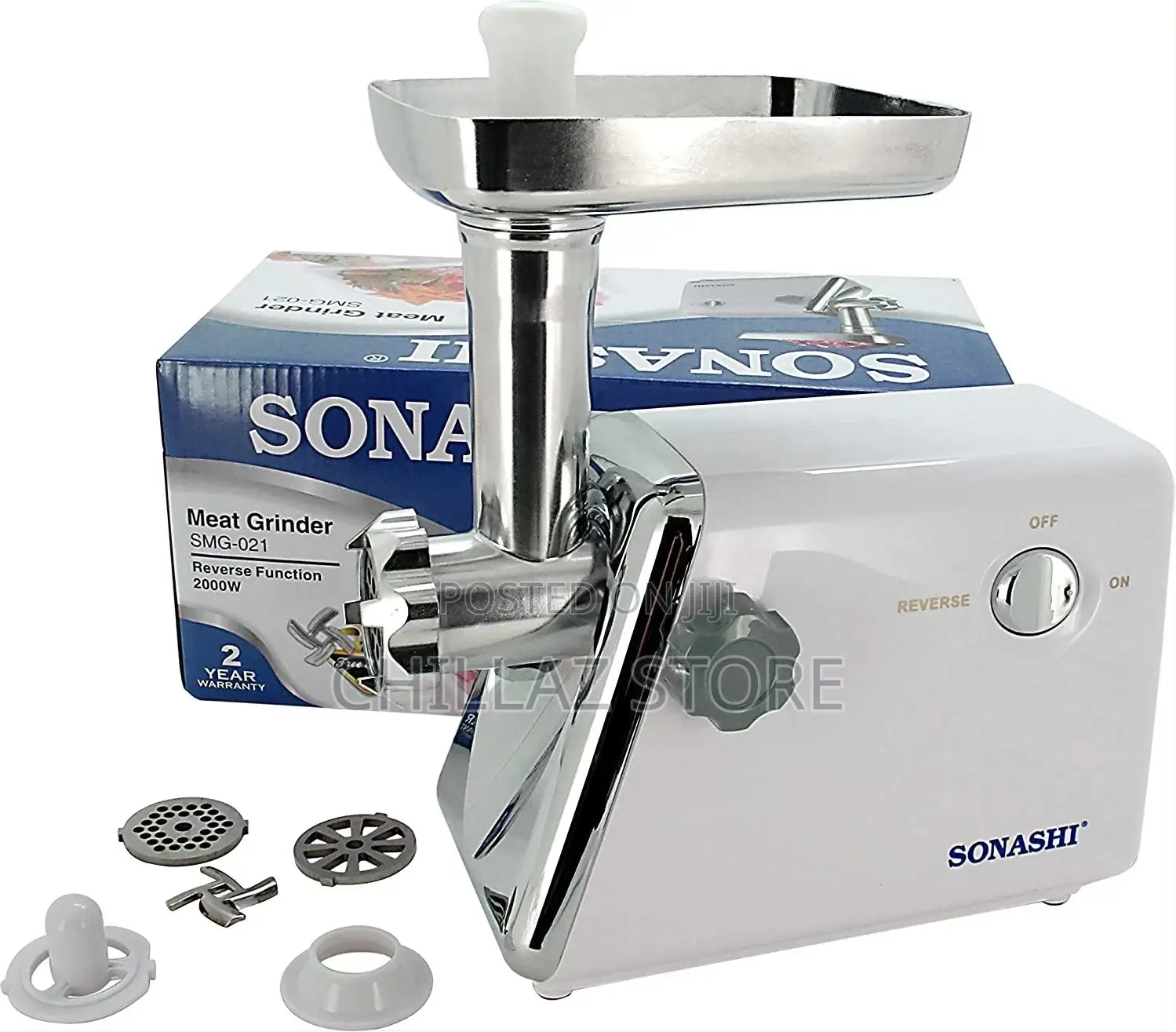 Lightbox
Sonashi Reverse Function Meat Grinder –