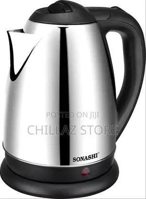 Sonashi 1.8 L Cordless Kettle SKT Stainless Steel Kettle W/