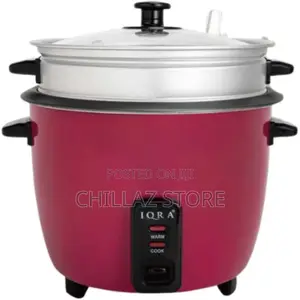 IQRA 1.8-Liter 2-in-1 Rice Cooker With Steamer