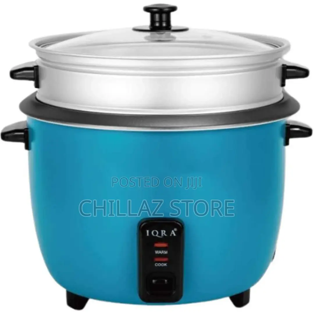 IQRA 2.8-Liter 2-in-1 Rice Cooker With Steamer