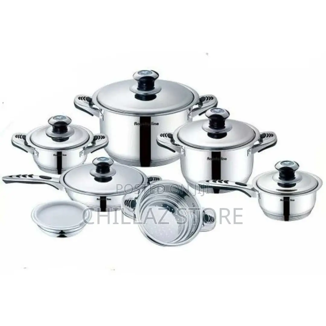 Royality Line 16 Piece Saucepans Cookware Pots,