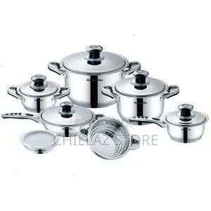 Royality Line 16 Piece Saucepans Cookware Pots,